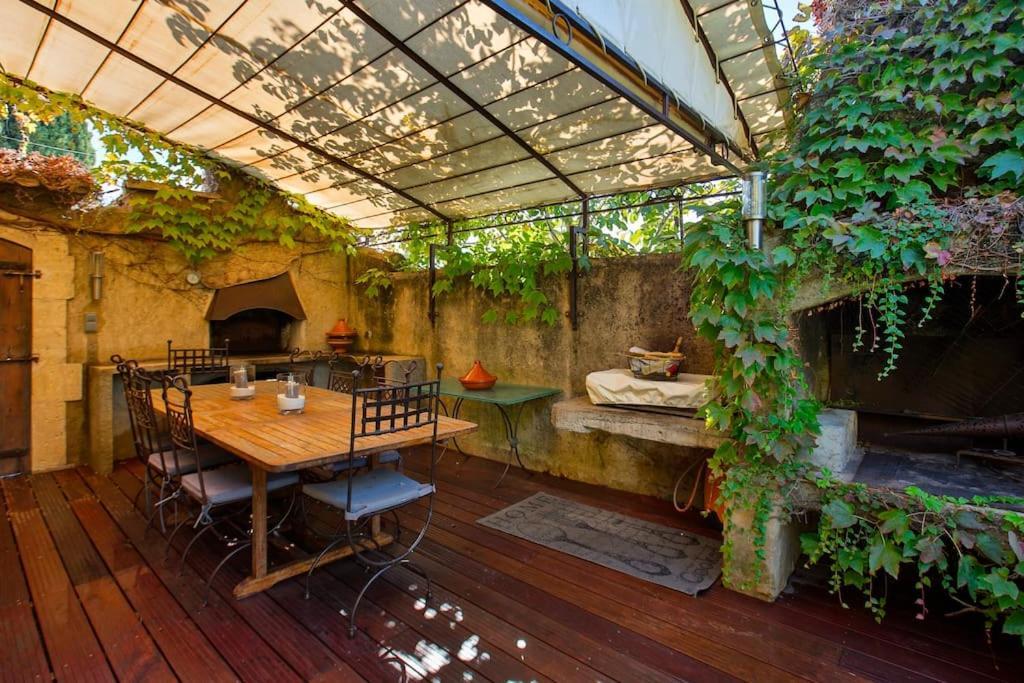 Вилла Mas D'Ange En Provence Les Taillades Экстерьер фото
