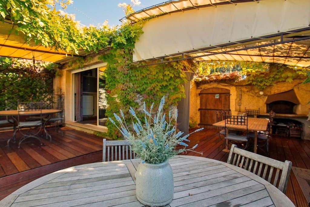 Вилла Mas D'Ange En Provence Les Taillades Экстерьер фото