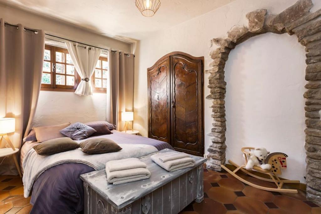 Вилла Mas D'Ange En Provence Les Taillades Экстерьер фото