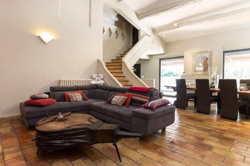 Вилла Mas D'Ange En Provence Les Taillades Экстерьер фото