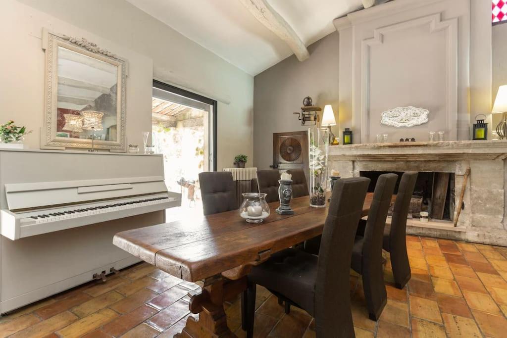 Вилла Mas D'Ange En Provence Les Taillades Экстерьер фото