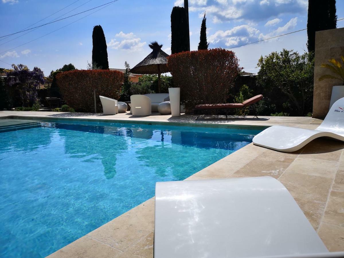 Вилла Mas D'Ange En Provence Les Taillades Экстерьер фото