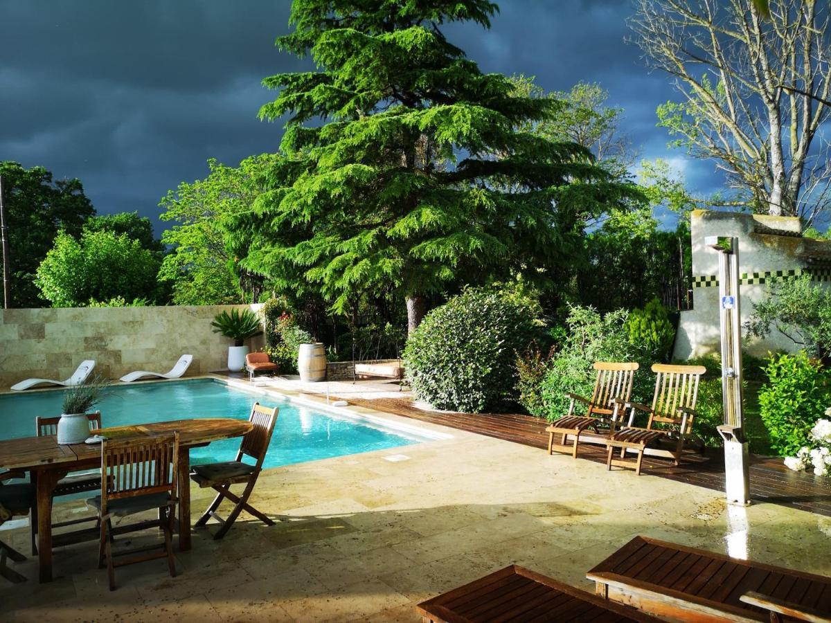 Вилла Mas D'Ange En Provence Les Taillades Экстерьер фото